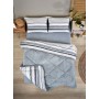 ETE HOMETEX ÇİFT KİŞİLİK LÜX WELSOFT YORGAN 195X215CM TASEL GRİ 8696474231951